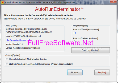 AutoRuns 14.10 free instal