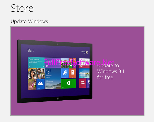 Download and Upgrade to Windows 8.1 for Free