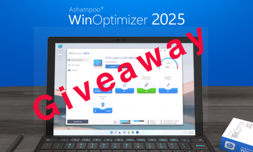 Ashampoo WinOptimizer 2025 Giveaway