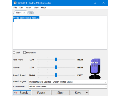 Free Download Text to MP3 Converter 3.6 Giveaway